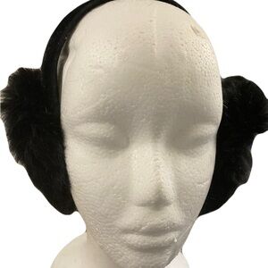 Source Unknown Black MinkEarmuffs
